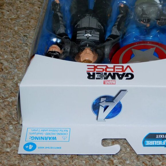 Hasbro Marvel Legends Gamerverse Stealth Captain America MIB New Joe Fixit BAF - Picture 9 of 10